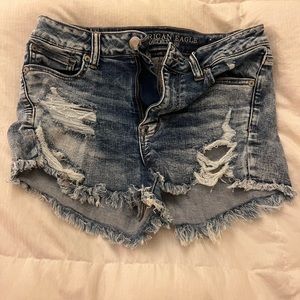 American eagle jean shorts (extra stretchy)